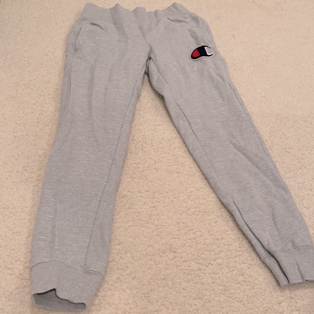 grey champion sweat pants